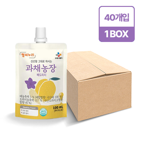 과채농장 배도라지주스(100g*40EA/BOX)