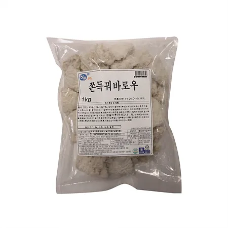 하늘푸드 쫀득꿔바로우(35±5개입 1Kg/EA) [원산지: 상세설명참조]