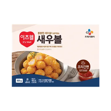 이츠웰 새우볼(17g*47개입 800g/EA)