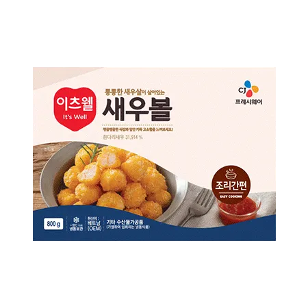 이츠웰 새우볼(17g*47개입 800g/EA)