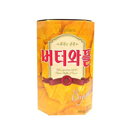 크라운제과 버터와플(135g/EA)