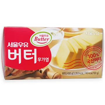 서울우유 무염버터(450g/EA)