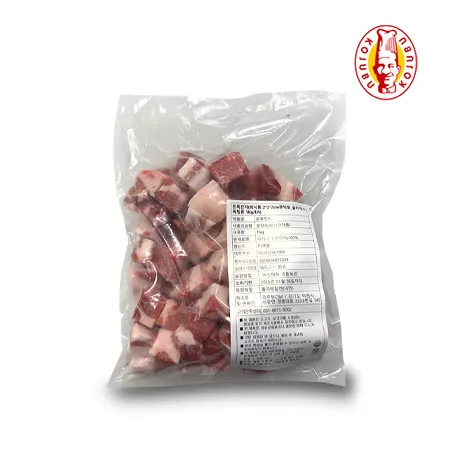 ♥정육특가♥ 돈목전지(2*2*2cm 1kg/EA) 큐빅 폭립용