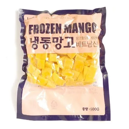 랜시푸드 냉동망고(다이스 500g/EA)