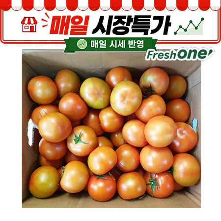 프레시원 완숙 토마토 (1~2번과, 20~25과 5Kg/BOX)