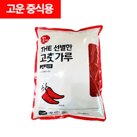 다모아 The선별한 고춧가루 2.5Kg 중식용 고추가루