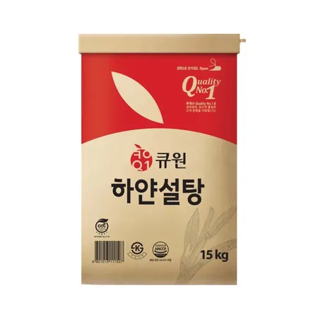 큐원 하얀설탕(15Kg/EA)
