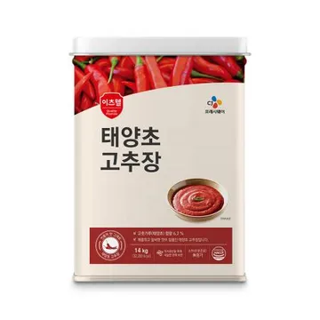 이츠웰 고추장(태양초 14Kg/EA) [원산지: 상세설명참조]