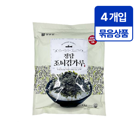 ★묶음특가★ 정담김 조미김가루(국내산 1Kg/EA) 김가루 업소용