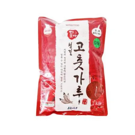 청결 고춧가루(굵은,특품,김치용 1Kg/PAC) 중국산 고추가루