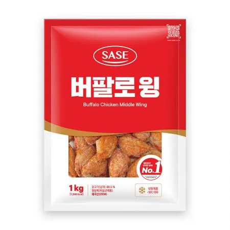 사세통상 버팔로윙 (1Kg/EA) 닭튀김 사이드메뉴 안주
