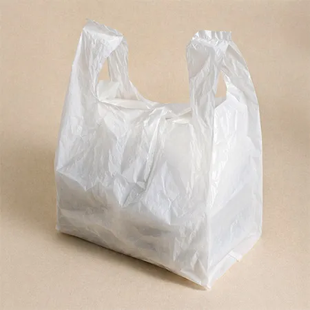 ★초특가★ 비닐봉투 배달봉투(중)_흰색_무지 100매 32*43cm 이미지