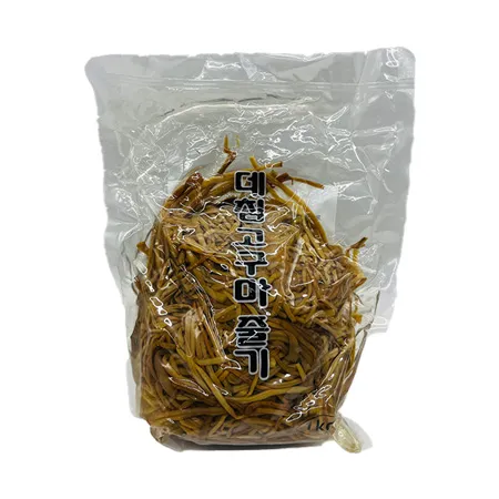 ★초특가★ 고구마줄기 (데친것 1KG) 데친 나물 특가 데침 삶은 이미지