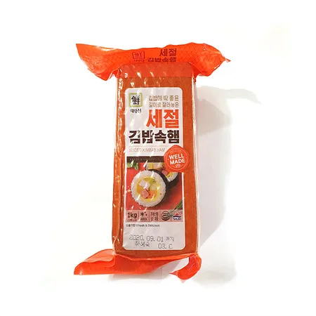 대림선 세절햄(88가닥_11.3g/개 김밥용 1Kg/EA) 묶음특가