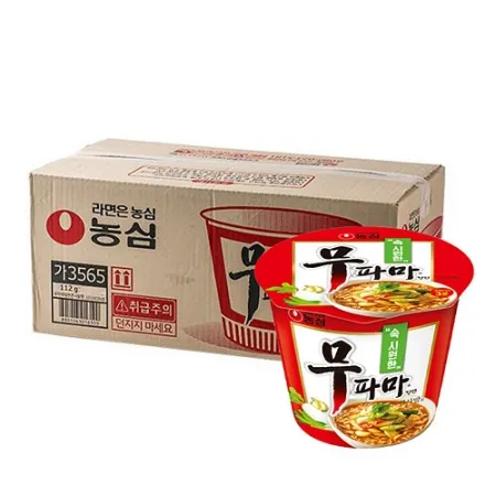 농심 무파마(큰사발면 112g/EA)x16