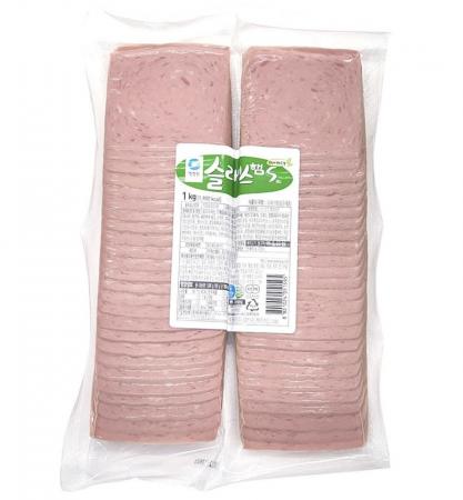 대상 햄(슬라이스_S 1Kg/EA)