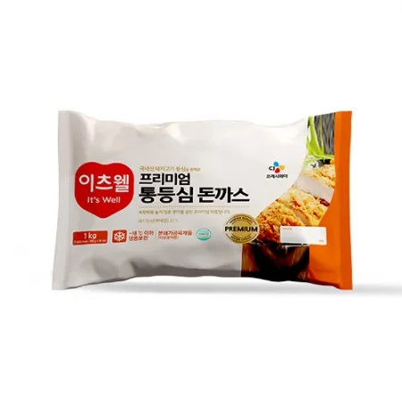 이츠웰 프리미엄 통등심돈까스(100g*10입 1Kg/EA) [원산지: 상세설명참조]