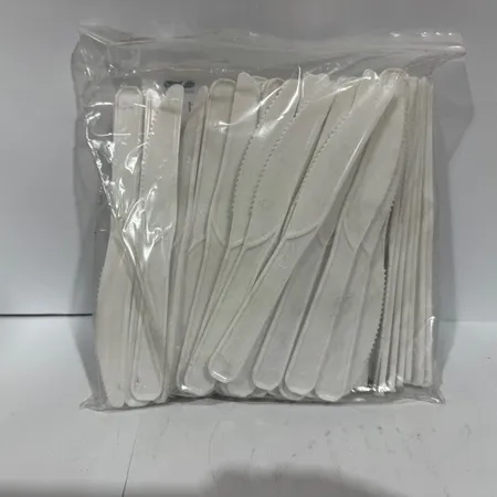 TY 일회용나이프(흰색_개별포장_168mm_100입 EA)