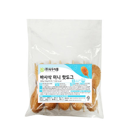 바사삭 미니핫도그(50g*10입 500g/EA)