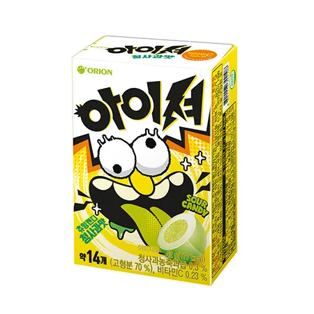 오리온 아이셔츄잉캔디(사과맛_42g*6개입 252g/EA)