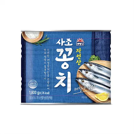 사조 꽁치캔(1.8Kg/EA) [원산지: 상세설명참조]