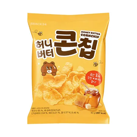 스낵24 허니버터콘칩(40g/EA)