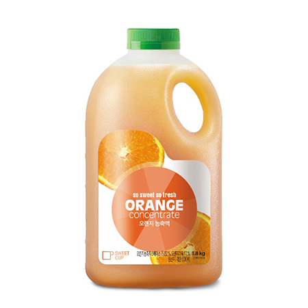 스위트컵 오렌지 농축액(1.8Kg/EA)