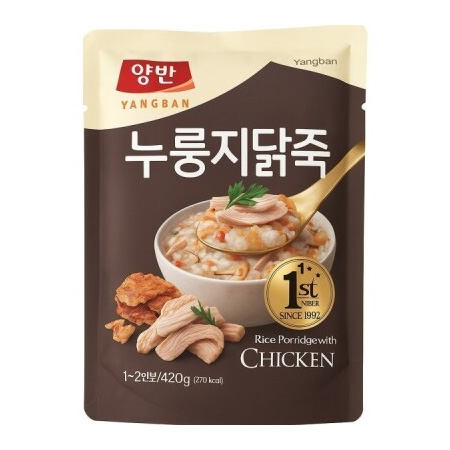 양반죽 누룽지닭죽(파우치 420g/EA)