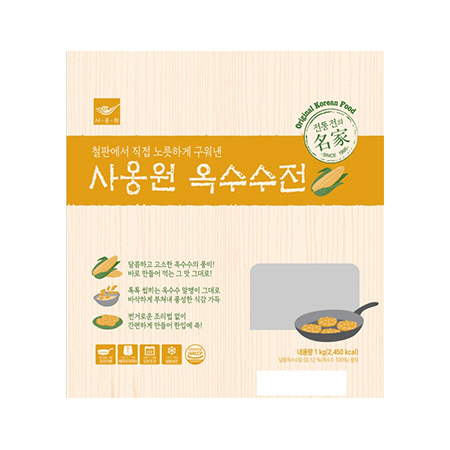 사옹원 옥수수전(30g*33±2입 1Kg/EA)