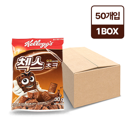 켈로그 오곡초코첵스(소단량 30g*50EA/BOX)