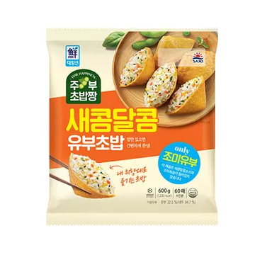 사조대림 새콤달콤유부초밥(10g*60개입 600g/EA)