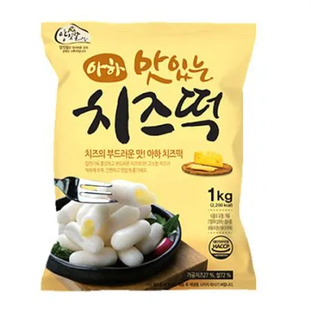 아하식품 치즈떡(1Kg/EA) [원산지: 상세설명참조]