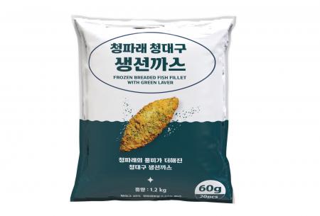 아쿠아링크 청파래청대구생선까스(60g*20입 1.2Kg/EA)