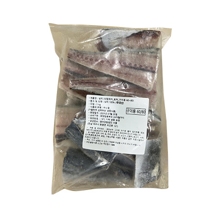서풍 삼치(내장제거_60~80g/토막 구이용 1Kg/EA)