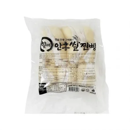 안흥식품 할매쌀찐빵(60g내외*16입 960g/EA) [원산지: 상세설명참조]