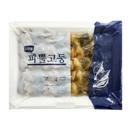 SJ 피뿔고동(9g*20미 180g/EA)