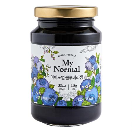 마이노멀 저당저칼로리블루베리잼(병 320g/EA)