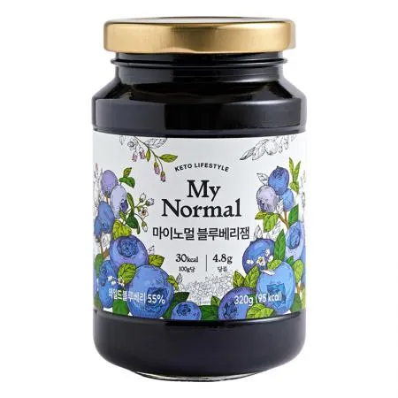 마이노멀 저당저칼로리블루베리잼(병 320g/EA)