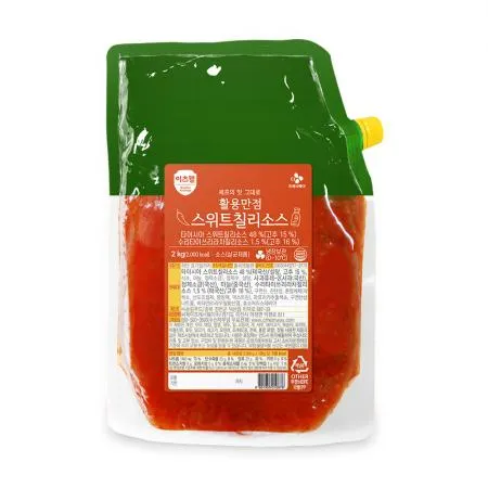 이츠웰 스위트칠리소스(NEW_파우치_ 2Kg/EA)
