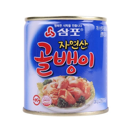 삼포 골뱅이캔(자연산 230g/EA)