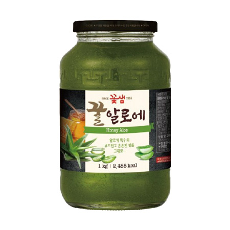 꽃샘식품 꿀알로에차(플러스 1Kg/EA)