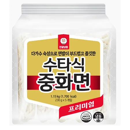 천일식품 수타중화면(230g*5입 1.15Kg/EA)