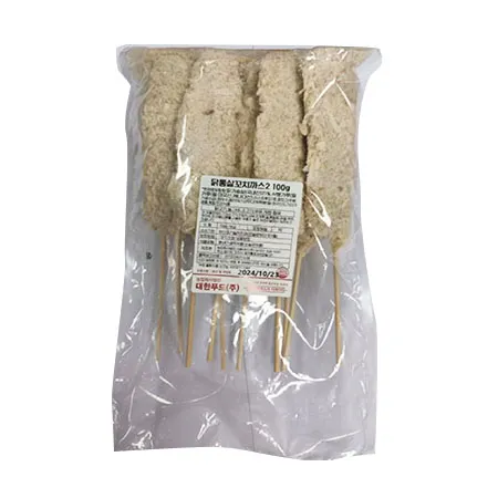 치킨셰프 닭통살꼬치까스(1등급 100g*10입 1Kg/EA)