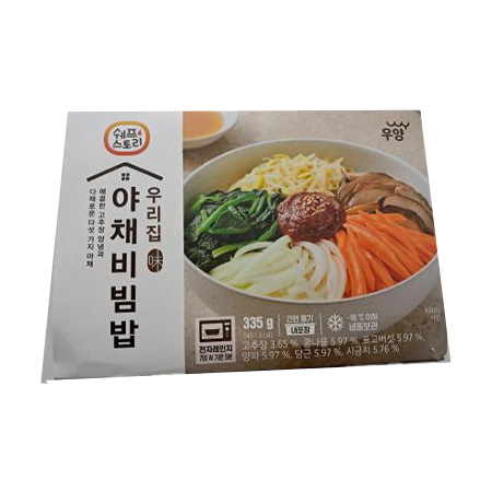 쉐프스토리 야채비빔밥(335g/EA)