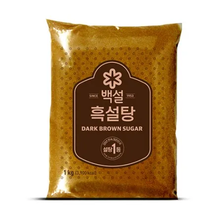 [10%쿠폰] 백설 흑설탕(1Kg/EA)