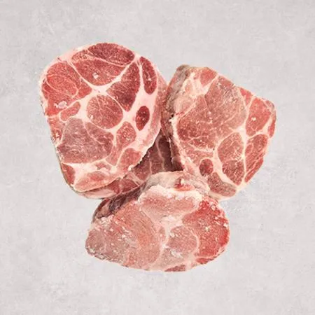 ♥정육특가♥ 돈목살(250g*4입, 캐나다산, 냉동 1Kg/EA) 스테이크용