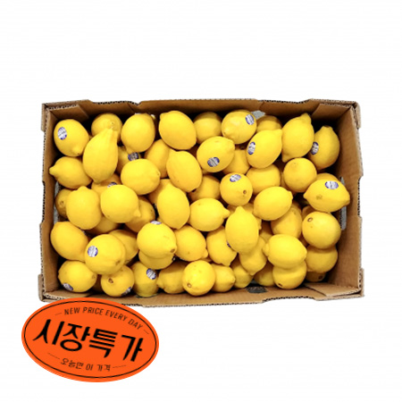 ★매일시장특가★ 레몬 (140과 16Kg/BOX) 초특가 과일 생과일 수입과일