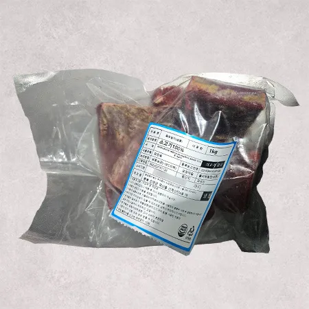♥정육특가♥ 육우양지 (3등급이상, 300±30g/덩어리, 국내산, 냉동 1Kg/EA) 국거리
