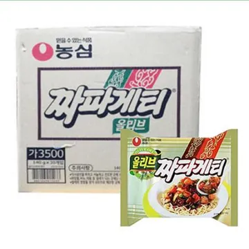 농심 올리브짜파게티(봉지 140g*30EA/BOX)