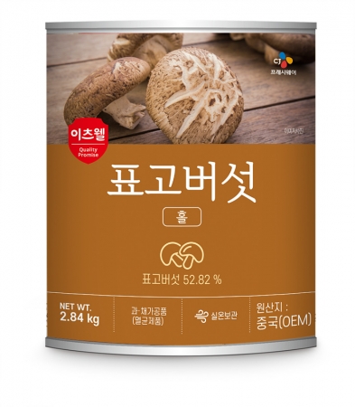 이츠웰 표고버섯캔(홀 2.84Kg/EA)